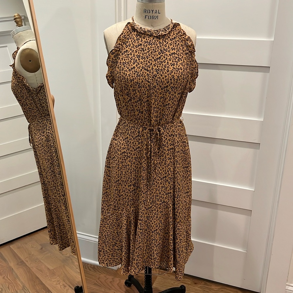 Who What Wear Cheetah Print Dress.
